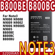 Nohon Battery for Samsung Galaxy  Note3 3200mAh  Gifts tools and data cables-Lithium polymer batteries
