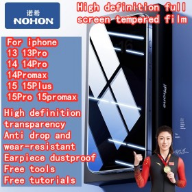 Nohon 28 ° HD Anti Peeping AF VACUUM Electroplating For iPhone 13 13 Pro 14 Pro 14 Promax 15 Pro 15 Pro 15 Promax Tempered Film